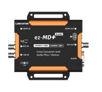 Lumantek HDMI/SDI Cross-Converter with Audio Mux / De-Mux + Scaler EZ-MD+