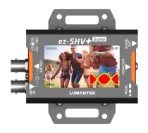 Lumantek 3G/HD/SD-SDI to HDMI Converter with LCD Display + Scaler EZ-SHV+