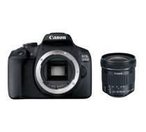 Canon EOS 2000D DSLR Camera with EF-S 10-18mm Lens