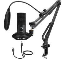 Fifine T669 USB kondensatora mikrofons melns