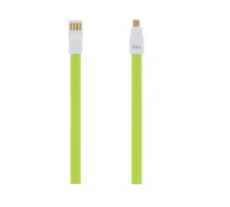 Tellur Data cable Magnetic, USB to Micro USB, 1.2m green (T-MLX38484)