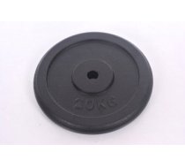 Metāla svaru disks hantelēm un stieņiem 20kg (31.5mm)