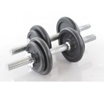 Metāla hanteļu komplekts 2 x 10 kg