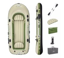 Piepūšamā četrvietīga laiva Bestway Voyager X4 Raft, 350х145x49 cm, 65156