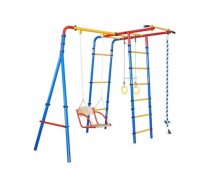 Āra sporta komplekss, bērnu rotaļu laukums JUNIOR ATLET LIGHT, varavīksne