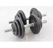 Metāla hanteļu komplekts 2 x 20 kg