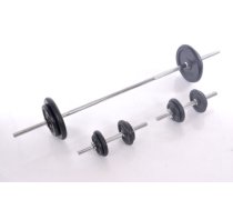Komplekts 57 kg - 3 grifi 12 metāla svara diski