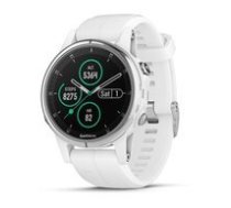fenix 5S Plus Sapphire White w/White Band GPS Watch EMEA Garmin 010-01987-01 (753759197537)