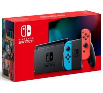 Switch with Neon Red and Blue Joy-Con - Updated Version Nintendo KABAA/2 (0045496452629)