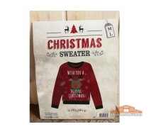 Christmas Sweater- Ziemassvētku džemperis sievietēm ( Size : M/L)