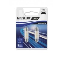 NEOLUX Spuldze C5W 36MM (2 gab., 12 V, 0,5 W, balta NLXNF6436CW-02B