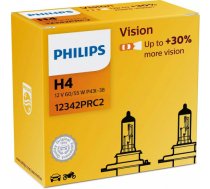 H4 12V 60/55W P43t Vision +30% 2GAB. Philips 12342PRC2