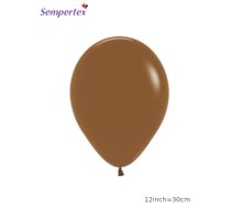 Lateksa balons, kafijas, 30 cm (ST-R12074)