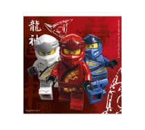 20 gab, Papīra salvetes LEGO NINJAGO, 33 x 33 cm (FL-92241)