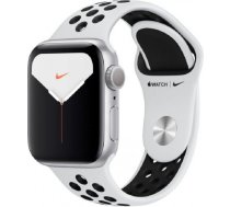 Apple Watch Nike Series 5 GPS 40mm Aluminum Case Silver MX3R2UL/A