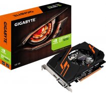 Gigabyte Graphics Card NVIDIA GeForce GT 1030 2 GB 64 bit PCIE 3.0 16x GDDR5 Memory 6008 MHz GPU 1265 MHz Single Slot Fansink GV-N1030OC-2GI