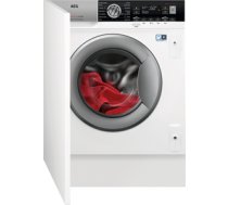 AEG , 8 kg/4 kg, dziļums 54 cm, 1600 apgriezieni/min - Iebūvējama veļas mazgājamā mašīna ar žāvētāju, L8WBE68SI