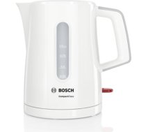 Bosch CompactClass TWK3A051 electric kettle 1 L 2400 W Grey, White TWK 3A051