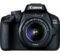 Canon EOS 4000D 18-55 III in a white box 9849292116571
