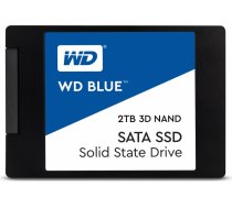 WD SSD Blue 2TB SATA 3.0 TLC Write speed 530 MBytes/sec Read speed 560 MBytes/sec 2,5" TBW 500 TB MTBF 1750000 hours WDS200T2B0A