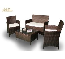 Bello Giardino Dārza mēbeļu komplekts COMODO ZO.015.003 dark brown