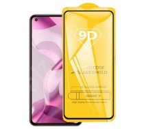 TakeMe 9D Hybrid Fleksibls Pilnas virsmas aizargstikls Xiaomi Mi 11T 5G / 11T Pro 5G Melns Rāmis (TKM-9D-XI11TPR-BK)