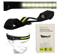 Galvas lukturis LED USB uzlādējams ar kustības sensoru (4841)