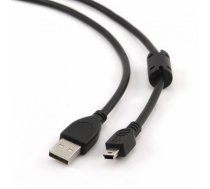 Gembird Kabelis Premium USB Male - MiniUSB Male 1.8m Black (CCF-USB2-AM5P-6)