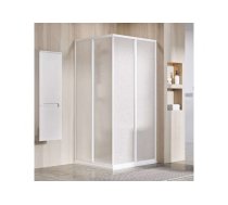 RAVAK Dušas kabīne Supernova SRV2-75 S 195 white + glass Transparent (14V301O2Z1)