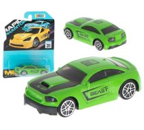 Auto metālisks Mustang zaļš 7cm (5586_5)