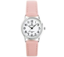 PERFECT Sieviešu rokas pulkstenis 052-2 (ZP947B) sudraba/rozā