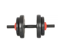 Plastmasas hantele ar cementa pildījumu WP081 8kg