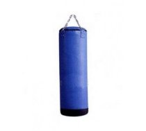 Bērnu boksa maiss PU zils nepiepildīts 20x60 cm