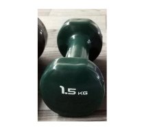 Metāla hantele ar vinila pārklājumu 1.5 kg