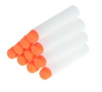 Fluorescējošo mīksto patronu komplekts NERF 10 gab. (6803)