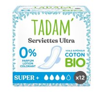 Tadam Higiēniskās Paketes ar spārniņiem Ultra super, 12gab (3760001764185) Super + x12