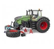 BRUDER Traktors Fendt Vario 1050 ar mehāniķi un darbnīcu aprīkojumu 04041 (4001702040413)