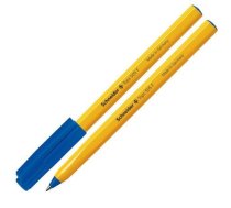 Lodīšu pildspalva SCHNEIDER 505 F 0.7mm, dzeltens korpuss, zila tinte (200-00480)