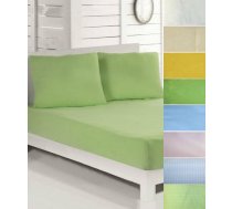 Kokvilnas palags ar gumiju 160x200x20 cm (1588)