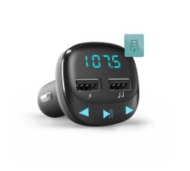 ENERGY SISTEM AUTO FM MODULATORS LED USB+MicroSD, MELNS. GARANTIJA 3 GADI! (448241)