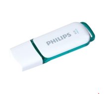 Philips USB 2.0 Flash Drive Snow Edition (zaļa) 8GB (FM08FD70B)