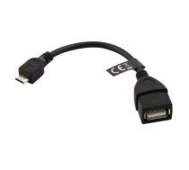 Esperanza EB180 USB B micro / USB A ligzda, OTG pārejas