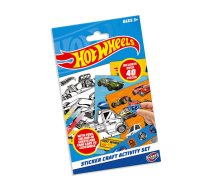 HOT WHEELS Uzlīmju aktivitāšu komplekts (HW85751)