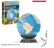 CUBICFUN 3D puzle Scratch Globe (DS1082H)