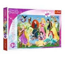 TREFL DISNEY PRINCESS Puzle Princeses, 100 gab. (16417T)