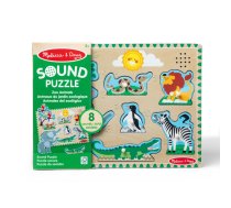 MELISSA & DOUG Puzle ar skaņu Zooloģiskā dārza dzīvnieki (6074882)