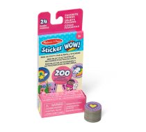 MELISSA & DOUG Sticker WOW! Uzlīmju uzpildes iepakojums Iecienītākās lietas (6073075)