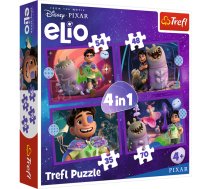 TREFL DISNEY ELIO Pužļu komplekts 4in1 (34665T)