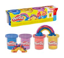 PLAY-DOH Rotaļu komplekts Mirdzošas metāliskās krāsas, 4 gab. (G1737)