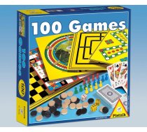 PIATNIK Board game set 100 Games (In Lithuanian lang.) (780196LT)